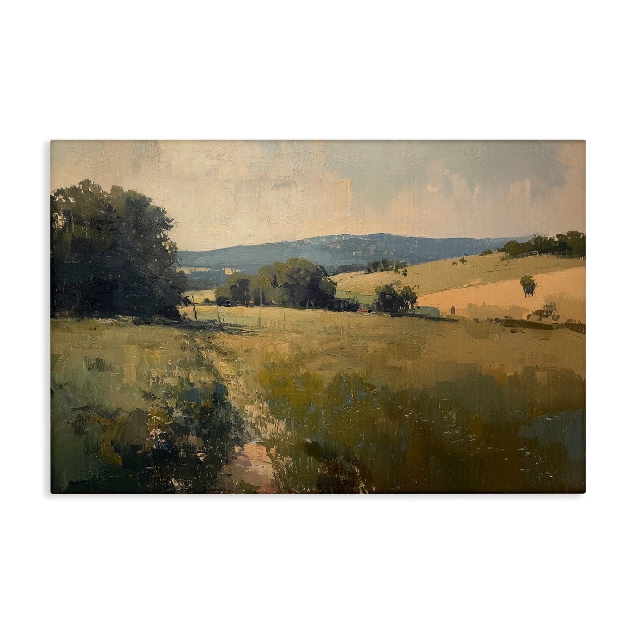 Stupell Industries Vast Country Landscape Canvas Wall Art Design by Lazar Studio